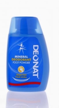 Минеральный Деодорант Порошок для  ног- 50 г в бутылке