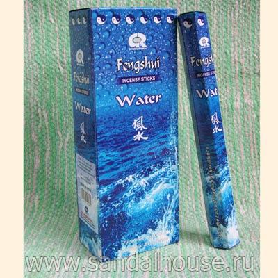 137FeWa - Благовония G.R.HEXA FENGSHUI WATER аромапалочки Вода  (серия Фэн-шуй)
