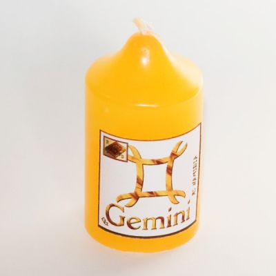 Астральная свеча Близнецы (Gemini), Купить в интернет-магазине СПб