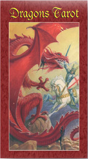 Карты Мини Таро Драконов (Mini Tarot Dragons), Издательство Аввалон-Lo Scarabeo | 978-888395592-1, Купить