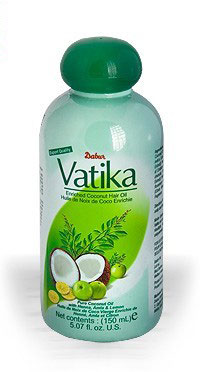 Dabur VATIKA Масло для волос Coconut Enriched - обогащённое Кокосом (с амлой,хной,лимоном) 150мл