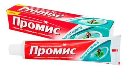 Зубная паста "Промис" защита от кариса-купить в Спб