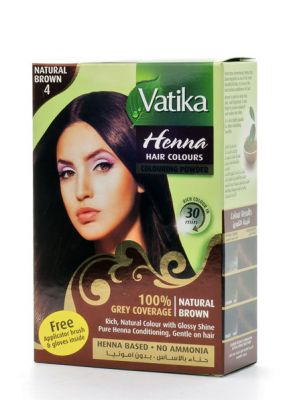 Краска для волос Dabur VATIKA Naturals (Коричневый) купить с Спб
