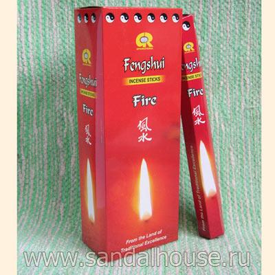 137FeF - Благовония G.R.HEXA FENGSHUI FIRE  аромапалочки  Огонь (серия Фэн-шуй)