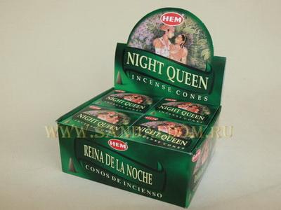 185NiQ - БЛАГОВОНИЯ конусы HEM cones Night Queen ночная королева