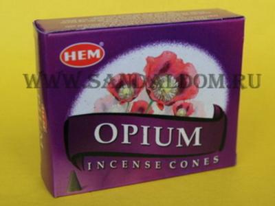 185Op - БЛАГОВОНИЯ конусы HEM cones Opium опиум