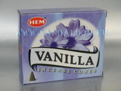 185Van - БЛАГОВОНИЯ конусы HEM cones Vanilla ваниль