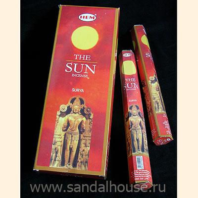 Купить 186Su - Благовония HEM Hexa SUN surya-аромапалочки Солнце. Интернет-магазин
