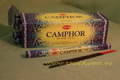 Купить 189Cam - Благовония HEM sq Camphor  аромапалочки Камфора. Интернет-магазин