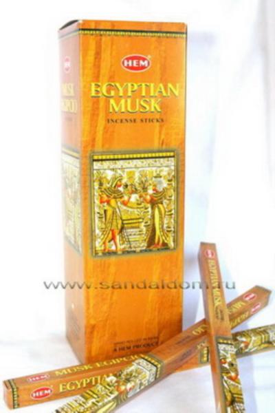 Купить 189EM - Благовония HEM sq Egyptian Musk аромапалочки Египетский муск. Интернет-магазин