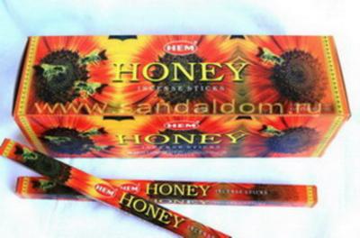Купить 189Ho - Благовония HEM sq Honey аромапалочки Мёд. Интернет-магазин
