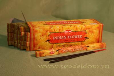 Купить 189IF - Благовония HEM sq Indian Flower аромапалочки Индийский цветок. Интернет-магазин