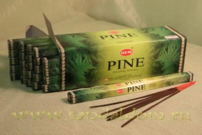Купить 189Pn - Благовония HEM sq Pine аромапалочки Сосна. Интернет-магазин