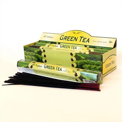 440GreT - БЛАГОВОНИЯ Sarathi HEXA GREEN TEA зелёный чай 