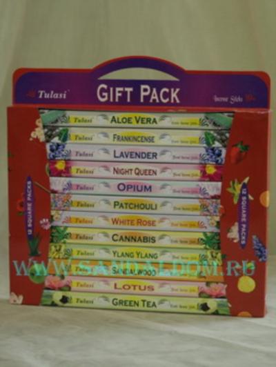 44212-1 - Благовония Sarathi sq 12in1 GiftPack (1 набор - миним.)