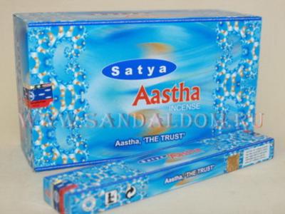 450Aa15 - Благовония масала Satya AASTHA pouch 15gm 