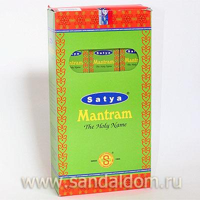 450Man15 - Благовония масала Satya Mantram 15gm 