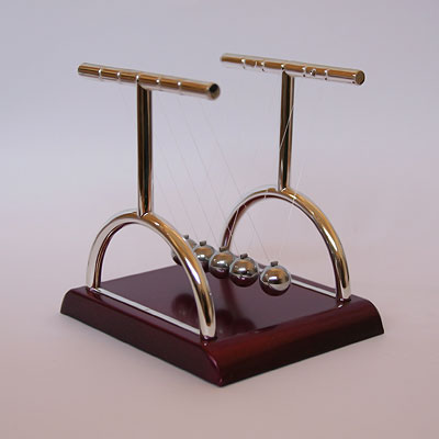 Мобиль Маятник из шариков маленький, L=9sm h=9sm