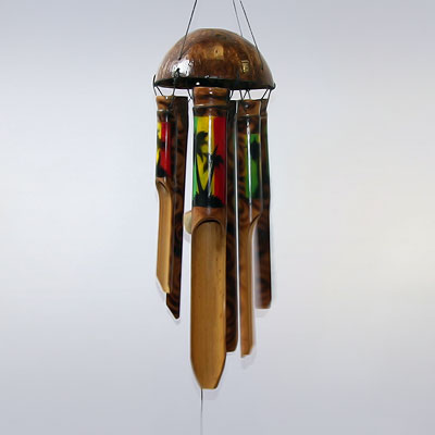 Музыка ветра, бамбук- Пальма h=30cм  Индонезия