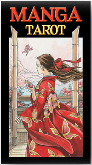 Карты Мини Таро Манга (Mini Manga Tarot), Издательство Аввалон-Lo Scarabeo | 978-888395836-6, Купить