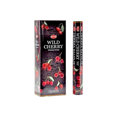 Купить 186WCh - Благовония HEM Hexa Wild Cherry дикая вишня. Интернет-магазин