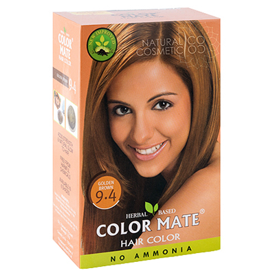 Краска для волос COLOR MATE Hair Color (тон. 9.4, Золотистый каштан) купить в Спб