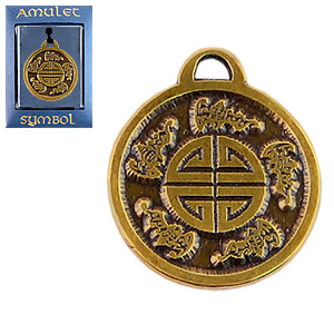 AS023 - Амулет -  Символ  пяти благ: счастье, здоровье, мир, добродетель, долголетие, Амулет "THE CULT!" №23 "Пять Благ", Купить в интернет-магазине, Санкт-Петербург