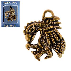 Амулет, приносящий добрые вести, указывающий правильный выбор, устраняющий нерешительность, Амулет "THE CULT!" №31 "Орел Ацтеков", Купить в интернет-магазине, Санкт-Петербург