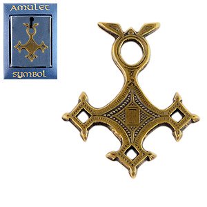Амулет, защищающий во время путешествий по неизведанным путям, Амулет "THE CULT!" №56 "Крест Туарегов", Купить в интернет-магазине, Санкт-Петербург
