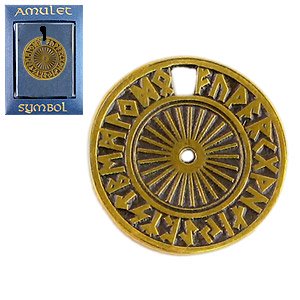 Амулет Рунический круг -  для принятия важных решений, Амулет "THE CULT!" №58 "Магический Рунический Круг", Купить в интернет-магазине, Санкт-Петербург