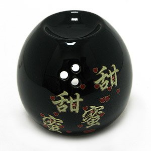 Аромалампа "Шар  с  иероглифами", 8 см ― Сандаловый Дом СПб - Интернет-магазин