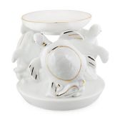 Аромалампа "Черепашки", фарфор, 11 см