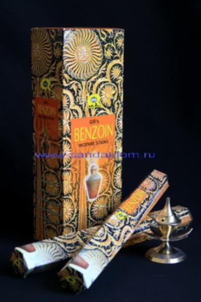 137Bn - Благовония G.R.HEXA BENZOIN   аромапалочки Бензоин (бензойная смола, росный ладан)
