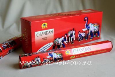 137Ch - Благовония G.R.HEXA CHANDAN красный сандал