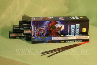 137DB - Благовония G.R.HEXA DRAGON BLOOD  аромапалочки Кровь дракона