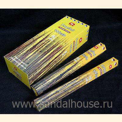 137FeWo - Благовония G.R.HEXA FENGSHUI WOOD  аромапалочки Дерево (серия Фэн-шуй)