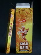 Благовония G.R.HEXA GOLD RAIN Золотой дождь