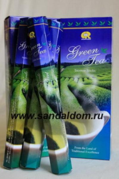 137GrT - Благовония G.R.HEXA GREEN TEA  аромапалочки Зелёный чай