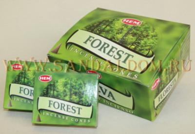185For - БЛАГОВОНИЯ конусы HEM cones Forest лес