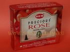 БЛАГОВОНИЯ конусы HEM cones Precious Rose Любимая Роза