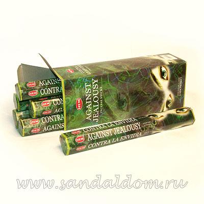 Купить 186AGJ - Благовония HEM Hexa AGAINST JEALOSY аромапалочки   от сглаза. Интернет-магазин