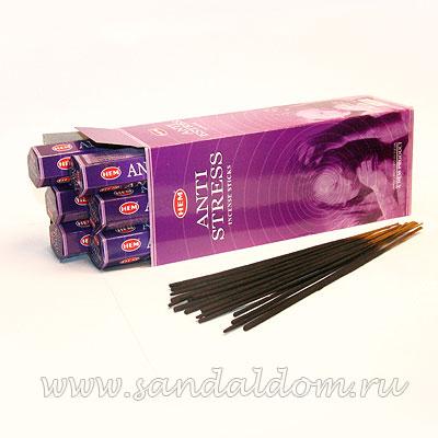 Купить 186ANS - Благовония HEM Hexa ANTI-STRESS благовония анти стресс. Интернет-магазин