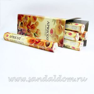 Купить 186AP - Благовония HEM Hexa APRICOT. Интернет-магазин