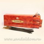 Благовония HEM Hexa AMBER амбер