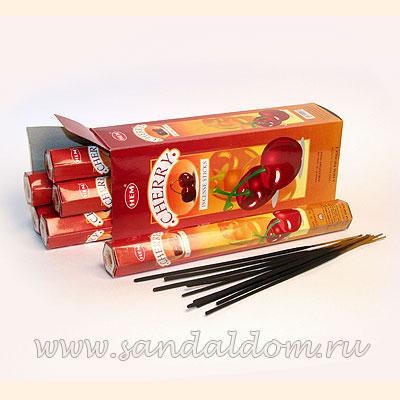 Купить 186Che - Благовония HEM Hexa CHERRY аромапалочки Вишня. Интернет-магазин