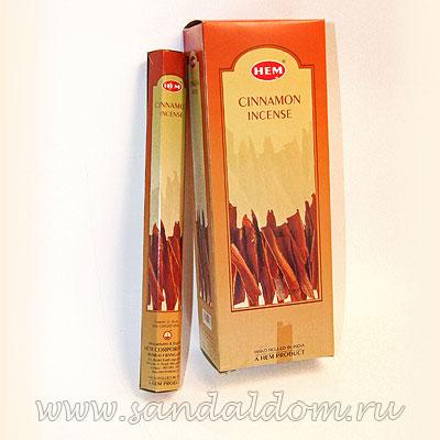 Купить 186Ci - Благовония HEM Hexa CINNAMON   аромапалочки Корица. Интернет-магазин