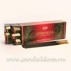 Благовония HEM Hexa CITRONELLA цитрусовая смесь