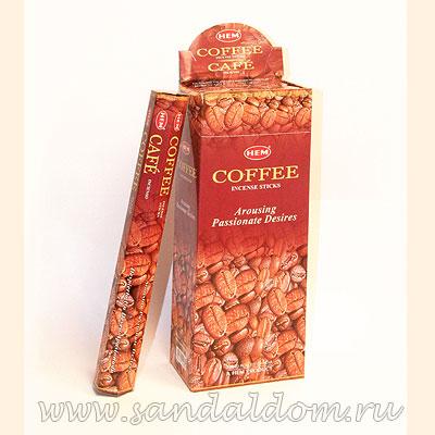 Купить 186Cof - Благовония HEM Hexa COFFEE аромапалочки Кофе. Интернет-магазин