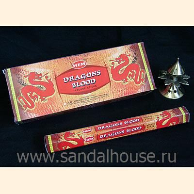 Купить 186DB - Благовония HEM Hexa DRAGON BLOOD аромапалочки Кровь дракона. Интернет-магазин