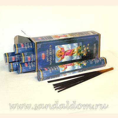 Купить 186DIJ - Благовония HEM Hexa DIVINE JESUS аромапалочки Божественный маленький Иисус. Интернет-магазин